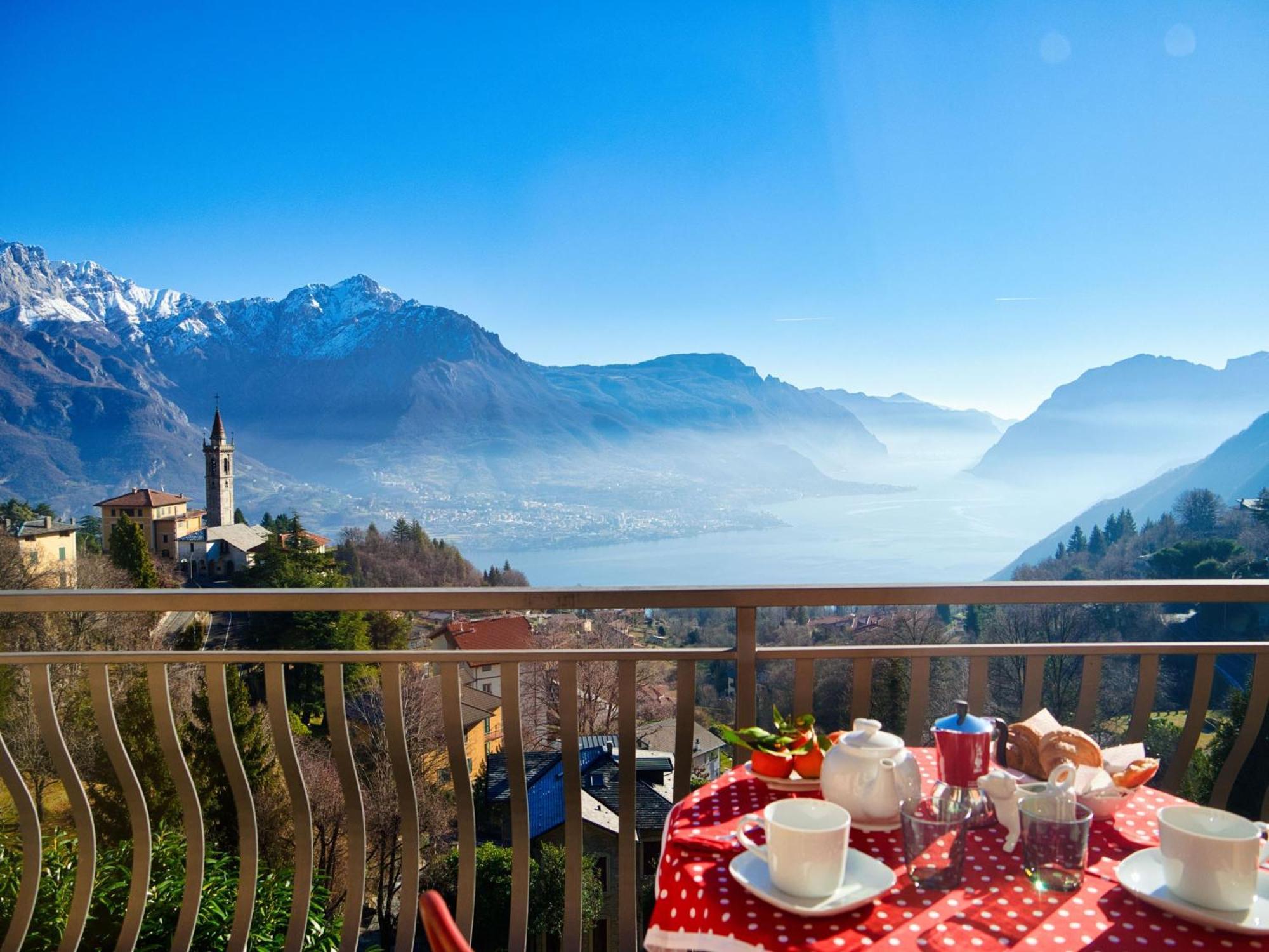 Panoramic Lakeview House Bellagio Civenna Exterior foto