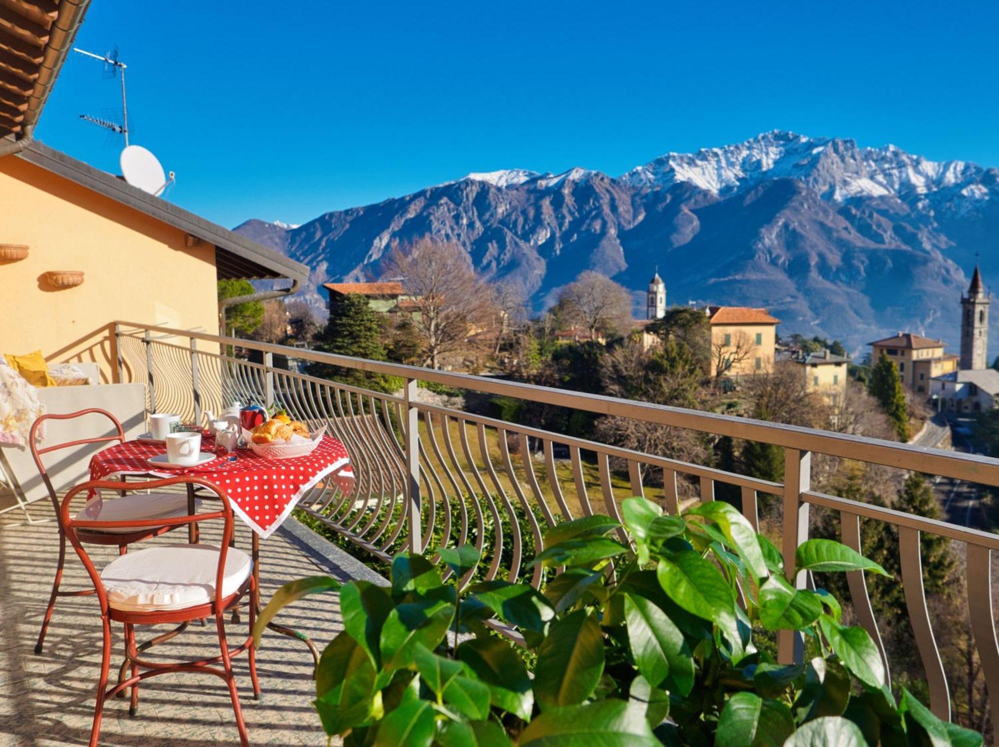 Panoramic Lakeview House Bellagio Civenna Exterior foto